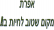 התנגדות לשלטי חוצות באפרת